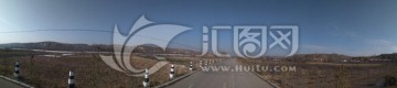 内蒙古地势，乡村公路