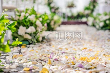 婚礼花道