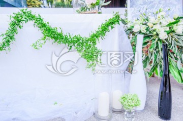 婚礼鲜花装饰
