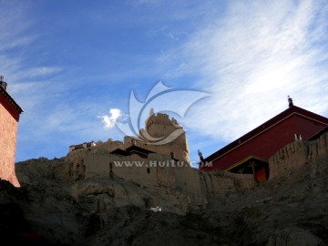 西藏扎布让古格王朝遗址