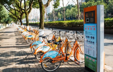 公共自行车 低碳脚踏车