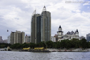 哈尔滨沿江建筑