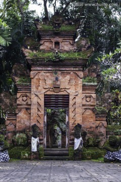 巴厘岛乌布神庙