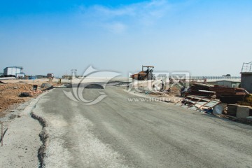 路桥施工 道路工程 路面建设