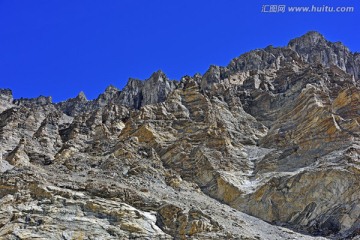 西藏风光 悬崖峭壁