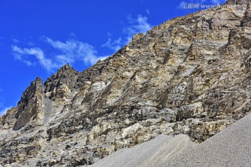 高原山形 山体裸露