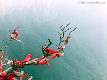 张家界 天门山 著名景点 旅游