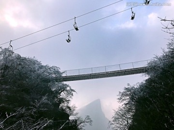 张家界 天门山 著名景点 旅游