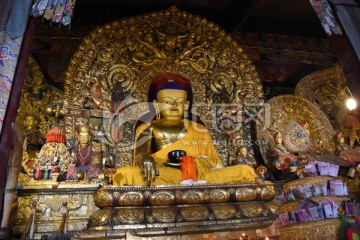 萨迦寺 佛像