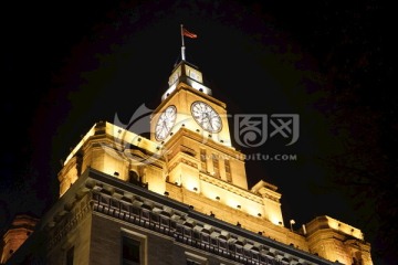 外滩夜景 外滩建筑群