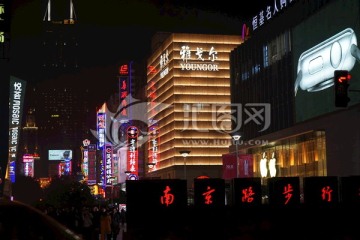 外滩夜景 外滩建筑群