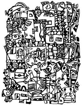 插画 漫画 未分层