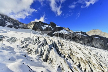 玉龙雪山 冰川