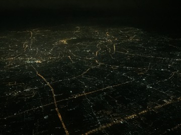 曼谷上空夜景