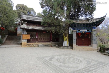 丽江 束河古镇 龙泉寺 三圣宫