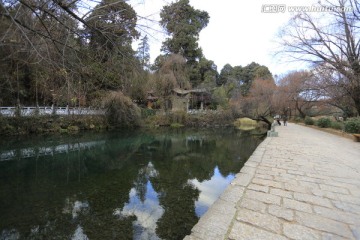 丽江 龙泉寺 龙泉湖 九鼎龙潭