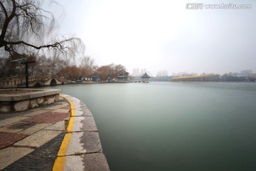 冬日明湖