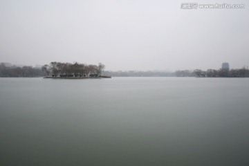 冬日明湖