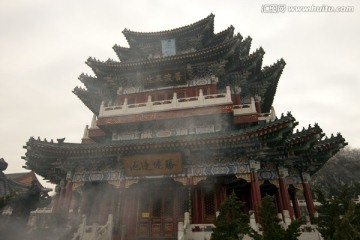 张家界 天门寺 寺庙 天门山