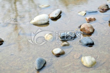 海边石头  石子