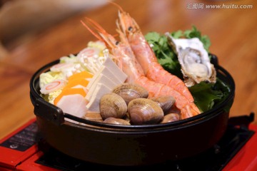 日式海鲜锅