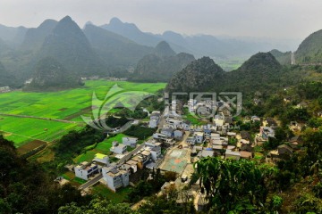 万峰林 村落