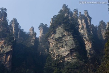 张家界 武陵源 著名景点 旅游