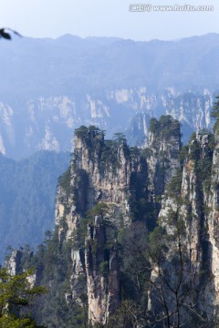 张家界 武陵源 著名景点 旅游