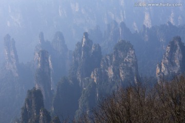 张家界 武陵源 著名景点 旅游