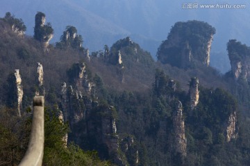 张家界 武陵源 著名景点 旅游