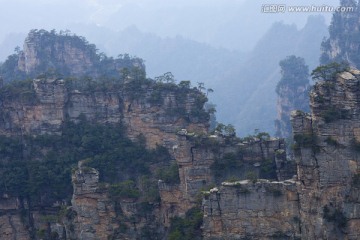 张家界 武陵源 著名景点 旅游