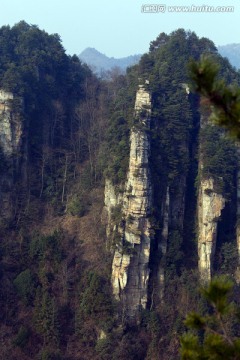 张家界 武陵源 著名景点 旅游