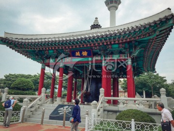韩国街路建筑钟阁