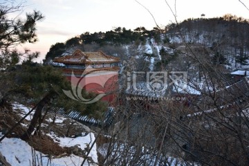 泰山冬日风光