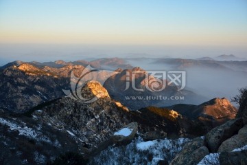 泰山冬日风光