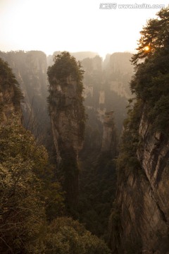 张家界 武陵源 著名景点 旅游