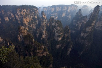 张家界 武陵源 著名景点 旅游