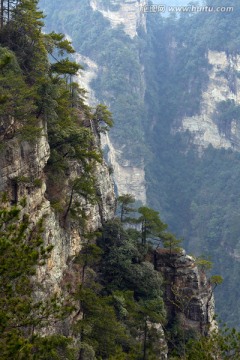 张家界 武陵源 著名景点 旅游