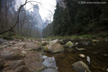 张家界 武陵源 著名景点 旅游