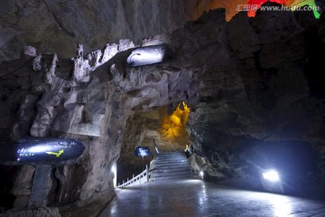张家界 黄龙洞 著名景点 旅游