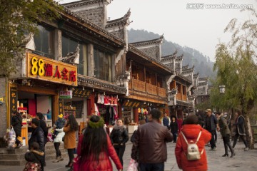 凤凰古城 夜景 湘西 著名景点