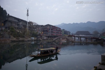 凤凰古城 湘西 著名景点 冬天