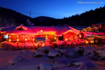 雪乡 夜景