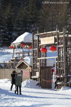 雪乡 双峰林场