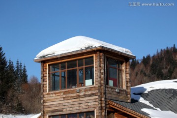 雪乡 双峰林场 中国雪乡 雪景