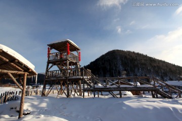 中国雪乡 雪景