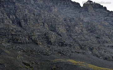西藏风光 高原地理 悬崖峭壁