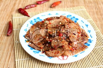 凉拌干牛肉