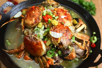 炭炉蟹