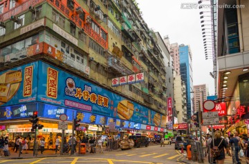 香港旺角街景